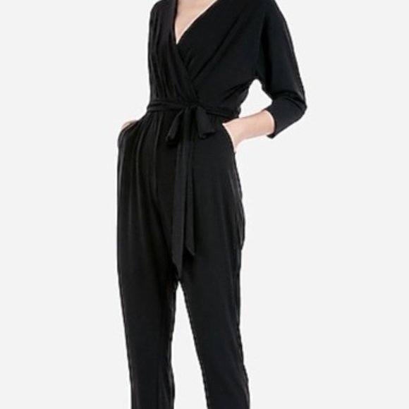 express surplice jumpsuit